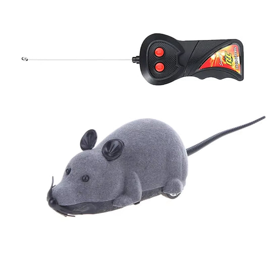 Rat Funny Cat Toy with Remote Control Multicolor Mouse Cute Wireless Controlled Toy Rat Pet Supplies Cat Pet Supplies